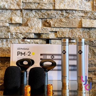 Presonus PM-2 立體聲 Pair 電容式 麥克風 收音 樂器 鋼琴 吉他
