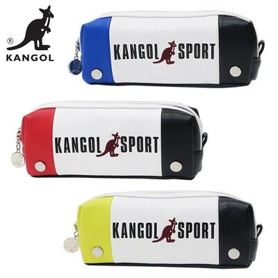 KANGOL SPORT 皮革 筆袋 鉛筆盒 英國袋鼠 080601 080618 080625