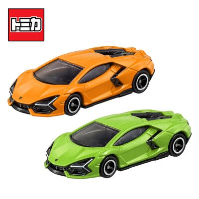 兩款一組 TOMICA NO.107 藍寶堅尼 REVUELTO 玩具車 多美小汽車【917182】