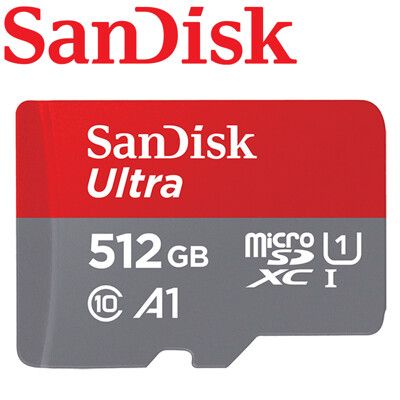 【公司貨】150MB/s SanDisk 512GB Ultra microSDXC U1 A1