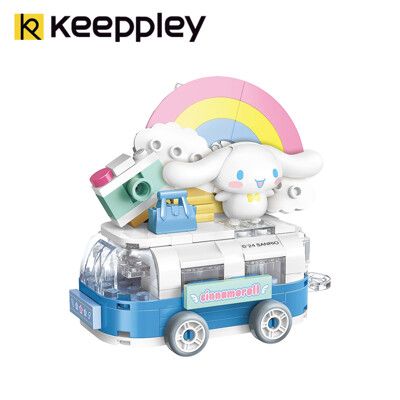 KEEPPLAY 積木公仔 花車遊行系列 大耳狗 益智玩具 玩具 啟蒙積木 Qman【308063】