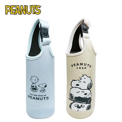 史努比 潛水布 水壺袋 飲料提袋 飲料袋 水壺手提袋 PEANUTS 141209 161948