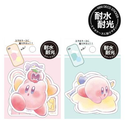 星之卡比 防潑水貼紙包 行李箱貼 手帳貼 裝飾貼紙 卡比之星 Kirby 136250 136267