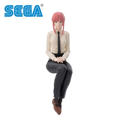 鏈鋸人 真紀真 坐坐公仔 14cm 公仔 模型 坐姿公仔 SEGA 正版授權【531012】