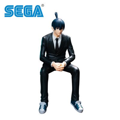 鏈鋸人 早川秋 坐坐公仔 14cm 公仔 模型 坐姿公仔 SEGA 正版授權【528517】