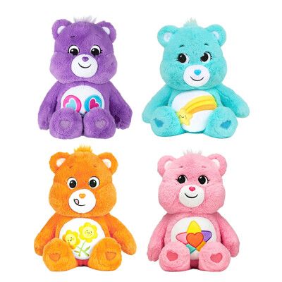 Care Bears 絨毛玩偶 14吋 娃娃 220636 220865 221381 224139