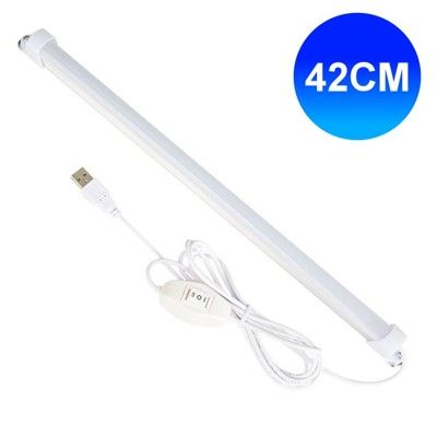 線控USB超薄磁吸LED燈管 (42cm) USB燈管 LED燈 照明燈 探照燈 工作燈 USB檯燈