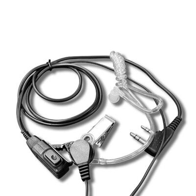 空氣導管K頭耳機麥克風 適用 對講機專用麥克風 入耳式耳機麥克風 無線電專用耳機