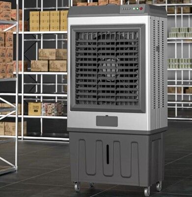 220v大型空調扇 工業冷風機 家用制冷小型降溫冷氣扇 商用冷風扇水冷空調 120萬分量款工業扇