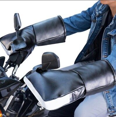 手套 摩托車把套冬季電動車手套125跨騎三輪加厚護手保暖擋風防水男女