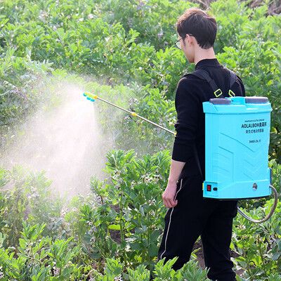 電動噴霧器 20L鋰電池噴霧器 電動多功能打藥機 噴霧器 農用園林消毒噴灑霧化噴壺A