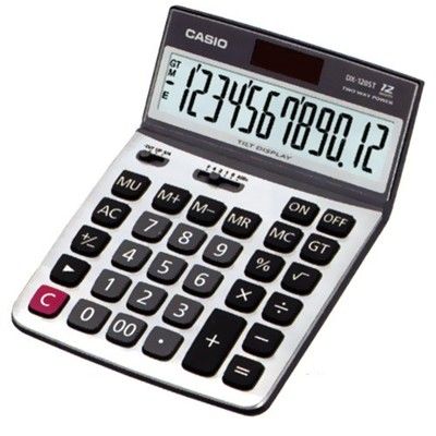 【CASIO】DX-120ST 12位數 大型顯示幕 商用標準型 計算機