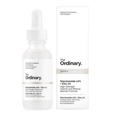 The Ordinary 10%菸鹼胺+1%鋅精華液 (30ml)買一送一