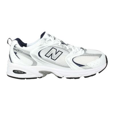 NEWBALANCE 男復古運動鞋-慢跑 休閒 NB 白銀丈青黑