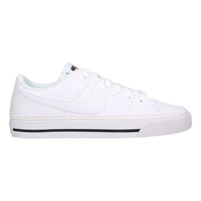 NIKE WMNS COURT LEGACY NN 女運動休閒鞋-復古 低筒 白黑