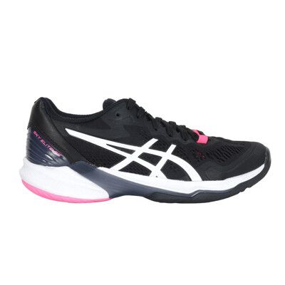 ASICS SKY ELITE FF 2 女排羽球鞋-排球 羽球 亞瑟士 黑白桃紅