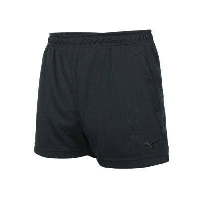MIZUNO 男短版排球褲-台灣製 針織 短褲 運動 訓練 三分褲 美津濃 黑