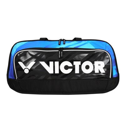 VICTOR 6支裝矩形包-拍包袋 羽毛球 手提裝備袋 勝利 藍黑白