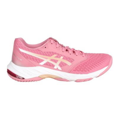 ASICS NETBURNER BALLISTIC FF 3女排羽球鞋 粉紅白金