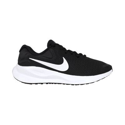 NIKE W REVOLUTION 7 女慢跑鞋-路跑 輕量 運動 黑白