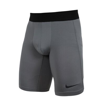 NIKE 男運動緊身短褲-DRI-FIT 訓練 運動 健身 灰黑