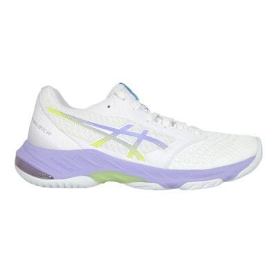 ASICS NETBURNER BALLISTIC FF 3 女排羽球鞋 白紫綠