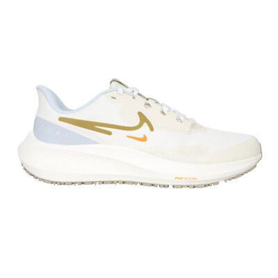 NIKE AIR ZOOM PEGASUS SHIELD 女慢跑鞋 白米藍橄橘