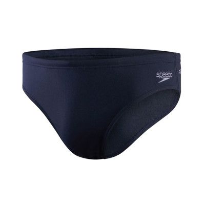 SPEEDO ECO ENDURANCE+男運動三角泳褲-泳裝 游泳 戲水 丈青