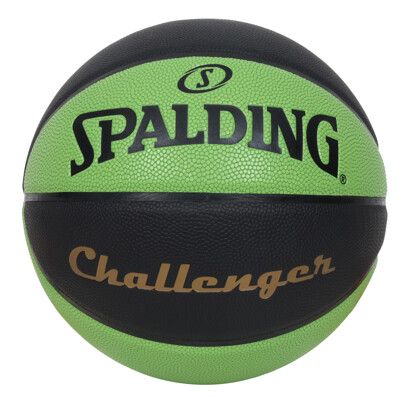 SPALDING CHALLENGER系列#7合成皮籃球-訓練 室外 室內 綠黑金