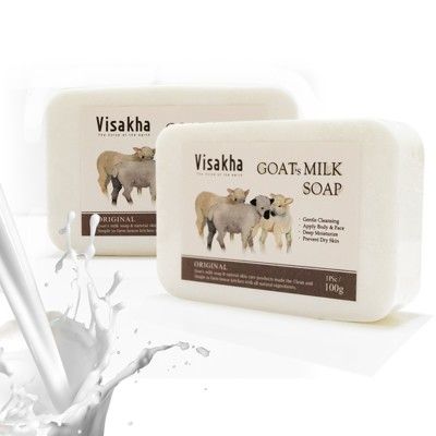 visakha羊乳皂 100g (一入) -
