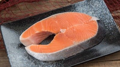 智利頂級鮭魚厚切片350克