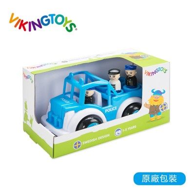 【瑞典 viking toys】Jumbo警察吉普車-25cm 81269