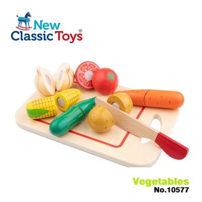 【荷蘭 New classic toys】蔬食切切樂8件組 10577