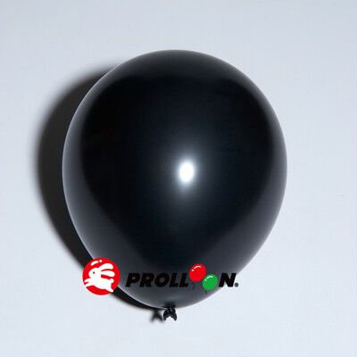 【大倫氣球】12吋珍珠色 圓形氣球 100顆裝  黑色 台灣製造 安全無毒