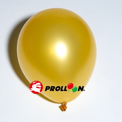 【大倫氣球】10吋珍珠色 圓形氣球 100顆裝 金色 台灣製造 安全無毒