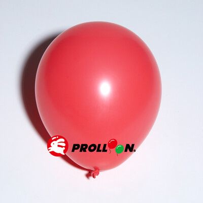 【大倫氣球】8吋糖果色 圓形氣球 100顆裝  紅色 台灣製造 安全無毒