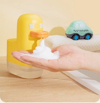兒童自動洗手機 給皂機  USB 洗手鴨  泡沫洗手液 感應式洗手機  兒童卡通造型 肥皂液 泡沫機