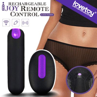 【Lovetoy】IJOY充電遙控3x7震動蕾絲內褲