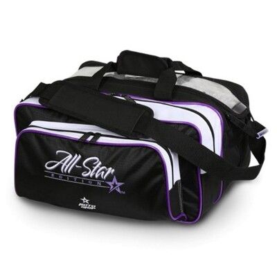 【DJ80 嚴選】美國Roto Grip 2 Ball All-Star 揹提3層保齡球雙球袋-紫色