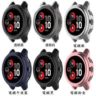 【半包電鍍殼】Garmin Venu 2 Plus 43mm保護殼 TPU 軟殼 防刮 防撞