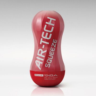 ♥Venus精品♥日本TENGA AIR-TECH SQUEEZE 軟殼增壓重覆使用飛機杯-標準紅