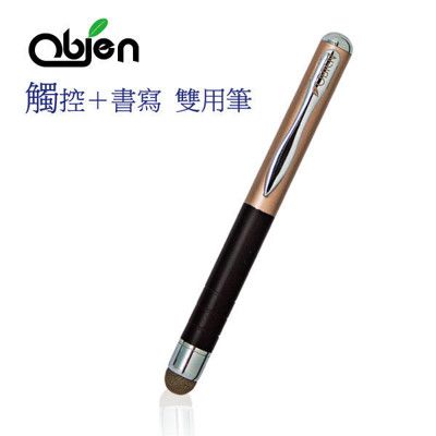 【OBIEN】高感度二用觸控筆/手寫筆/電容式/原子筆 可替換筆芯