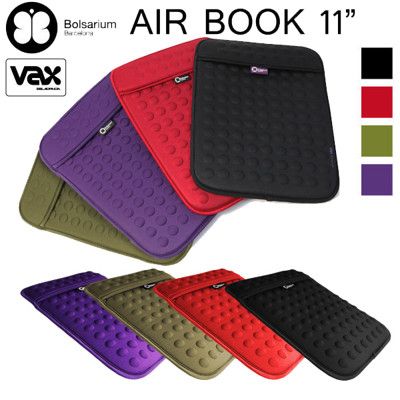 VAX BOLSARIUM 歐洲名品豆豆包BONANOVA長天鵝絨防震包MacBook Air 11