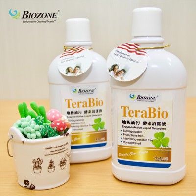 【美國百龍Biozone】TeraBio 地板油污 生化酵素清潔劑