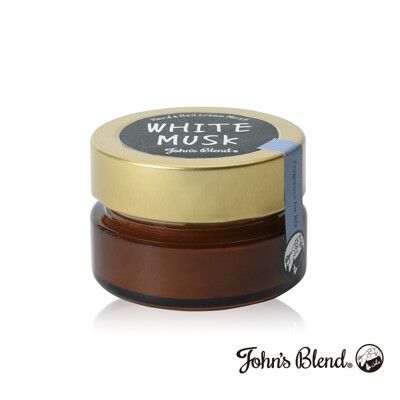 【日本John's Blend】經典香氛潤手護甲霜-75g(白麝香WHITE MUSK)