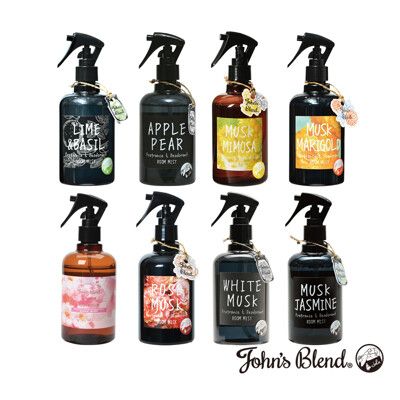 【日本John's Blend】香氛除臭噴霧280ml(消臭/衣物除菌/芳香/香味任選)