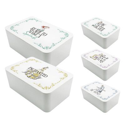 Disney 迪士尼公主系列 口罩收納盒 濕紙巾盒 置物盒 【5icoco】