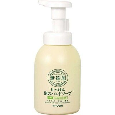 日本 MiYOSHi 無添加 泡沫洗手乳350ml