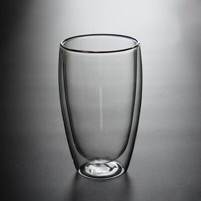 耐熱雙層玻璃杯450ml