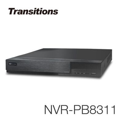 全視線 NVR-PB8311 8路 H.265 快速設定網路型錄放影機